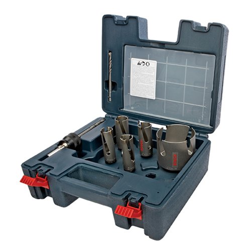 Bosch HTC8PC 8-Piece Carbide Hole Saw 
