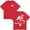 Rouge, variante sur Yeison Jimenez T-Shirt Imprimé Double Face Hommes Femmes T-Shirts Mode Hip Hop Pur Coton T-Shirt Décontracté Mode Urbaine,TTTG,Gary