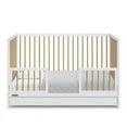 thumbnail image 5 of Graco Teddi 5-in-1 Convertible Baby Crib with Drawer, White with Driftwood, 5 of 9
