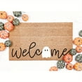 thumbnail image 1 of Halloween Doormat Welcome Ghost Outdoor Welcome Mats for Front Door Non Slip Ghost Floor Mat Halloween Rug for Outside Front Porch Entryway Decor, 1 of 4