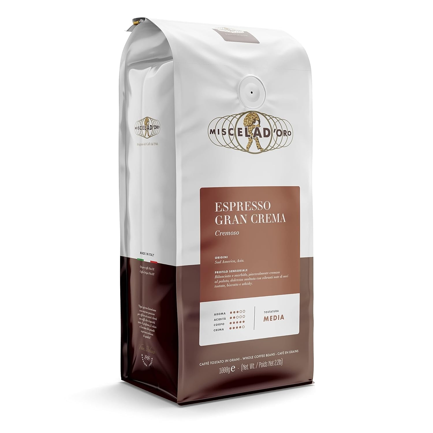 Dallmayr Crema D'Oro Whole Beans Coffee 2.2lb/1000g - Walmart.com