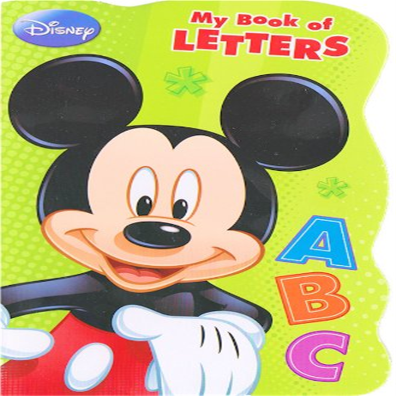 Disney Mickey Mouse® Board Book - My Book of Letters - Walmart.com