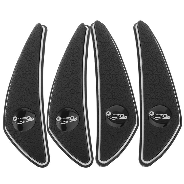 KAKOWELY 4pcs Car Door Edge Guards Bumper Protector Trim Guard Sticker Molding Luminous Car Door Edge Protector Anti Collision Strip Automotive Door Sill Guard For Motors Auto Vehicle