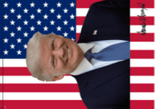 3x5 Donald Trump White & Pennsylvania Gadsden Wholesale Flag Set 3'x5' 