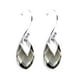 thumbnail image 4 of Aretes Zvezda Pear color Black Diamond plata .925 Zvezda ZAR-PEAR18-BKD, 4 of 4