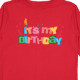 thumbnail image 4 of Inktastic It's My Birthday Letters Boys or Girls Long Sleeve Toddler T-Shirt, 4 of 5