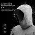 thumbnail image 4 of Conjunto de pantalones impermeables con funda invisible para zapatos, traje impermeable para montar en bicicleta, pescar y acampar, 4 of 11