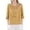 Yellow, variant on Womens Summer Clothes Kelon Women's Tops Short Sleeve Shirts Crew Neck Ethnic Embroidered Blouse Casual Business Blouses, XL