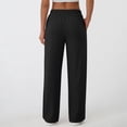 thumbnail image 6 of SUNBS Lounge Pants Lightweight Wide Leg Sweatpants Womens Pants Baggy Lounge Casual Pants Drawstring Womens Pants with Pockets, 6 of 8