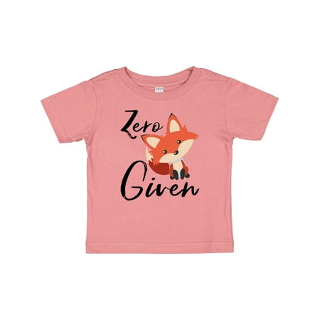

Inktastic Zero Fox Given Gift Baby Boy or Baby Girl T-Shirt