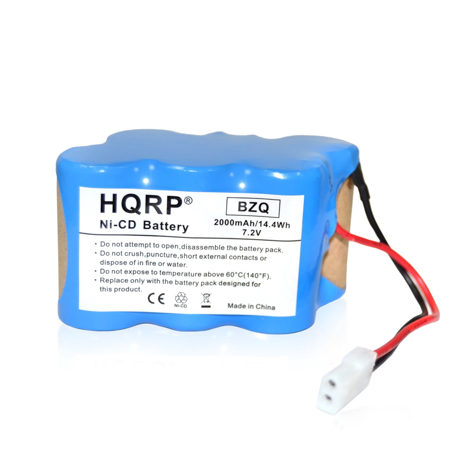 HQRP 7.2V Battery for Euro-Pro Shark 