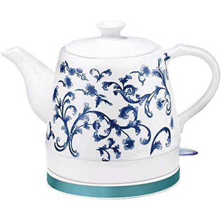 Blue and White Porcelain 1.2Lceramic Electric Kettle Porcelain Kettle ...