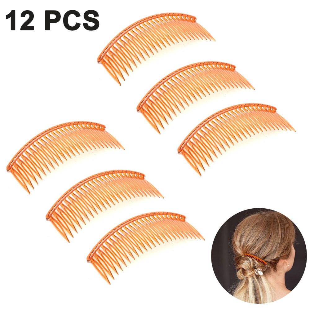 Hair Side Combs, Set of 12 Small, Flexible Durable Hair Combs, Strong