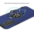 thumbnail image 6 of Designed for Samsung Galaxy A05 Hybrid 360 Degree Rotatable Metal Invisible Ring Stand Holder Fit Magnetic Car Mount Shockproof Phone Case Cover [Blue], 6 of 8