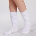 thumbnail image 2 of 3 Pairs Slouch Socks for Women Size 9-11 Soft Extra Long Scrunch Knee High Boot Socks, 2 of 7