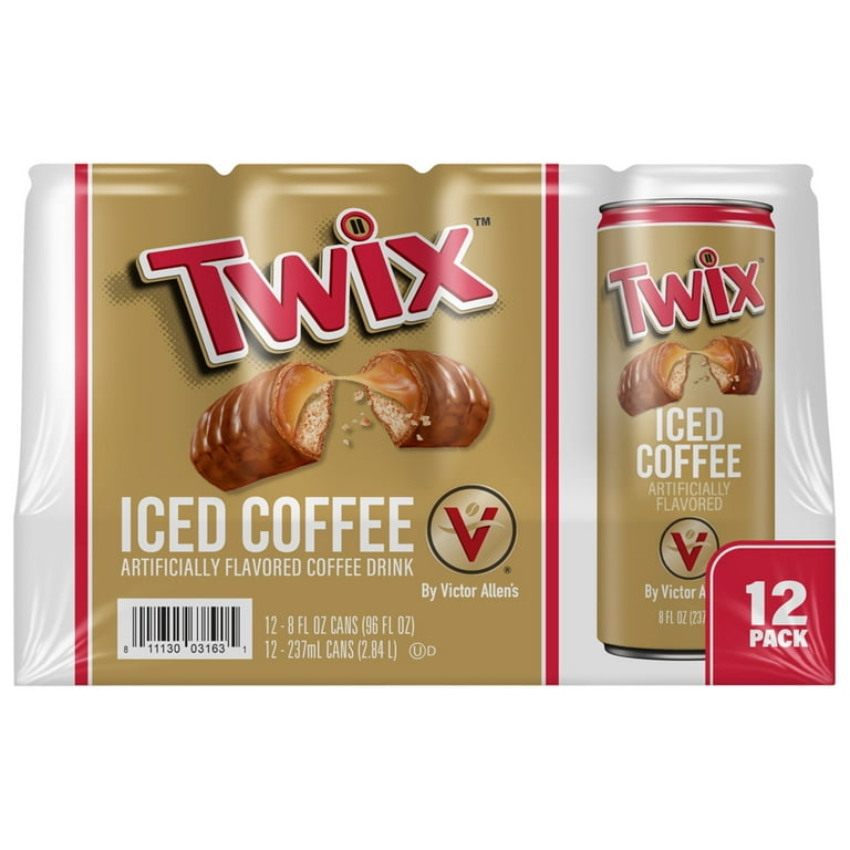 Victor Allen's Flavored Twix Iced Coffee, Ready-to-Drink, 8 Fluid