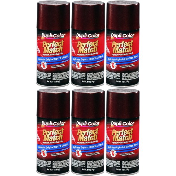 Dupli Color Bcc0416 6 Pk Director Red Metallic Chrysler Perfect Match Automotive Paint 8 Oz Aerosol Case Of Com - Dupli Color Aerosol Automotive Paint Dupli Color Bcc0416 6 Pk Director Red Metallic Chrysler Perfect Match Automotive Paint 8 Oz Aerosol Case Of Com - Dupli Color Aerosol Automotive Paint