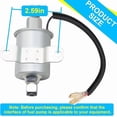 thumbnail image 3 of E11015 Electric Fuel Pump A029F887 149-2620 for Onan 5500 5.5KW Gas Generator Marquis Gold Rialta RV 5500 EVAP Motor Set Replace A047N929 A064S965 GMB 596-1160 Herko RV008, 3 of 5
