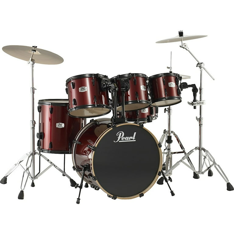 Pearl Export 5-Piece Fusion Floor Drum Set with Free 8