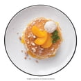 thumbnail image 4 of Plato Chefmaker con Filo Negro 26.5 cm Cerámica Blanco, 4 of 4