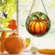 thumbnail image 4 of Teissuly Handcrafted Pumpkin Decor Stained Glass Window Hangings,Pumpkin Decoration for Home Garden, Fall Harvest Decor, Thanksgiving or Halloween Decoration Teissuly WER202310160863, 4 of 6