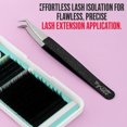 thumbnail image 4 of My Lash Tools Mega Boot Volume Fiber Tip Lash Tweezer 12cm \u2013 Precision Stainless Steel Eyelash Extension Tool, Anti-Slip Grip, Boot Tip for Volume Lash Fans, Professional Lash Supplies (Black), 4 of 8