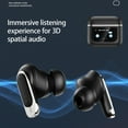thumbnail image 4 of Woooli Wireless Earbuds Waterproof Bluetooth Headphone Headset LCD Full Color Smart Display Screen Anti-Loss Locator ANC Noise Cancellation, 4 of 9