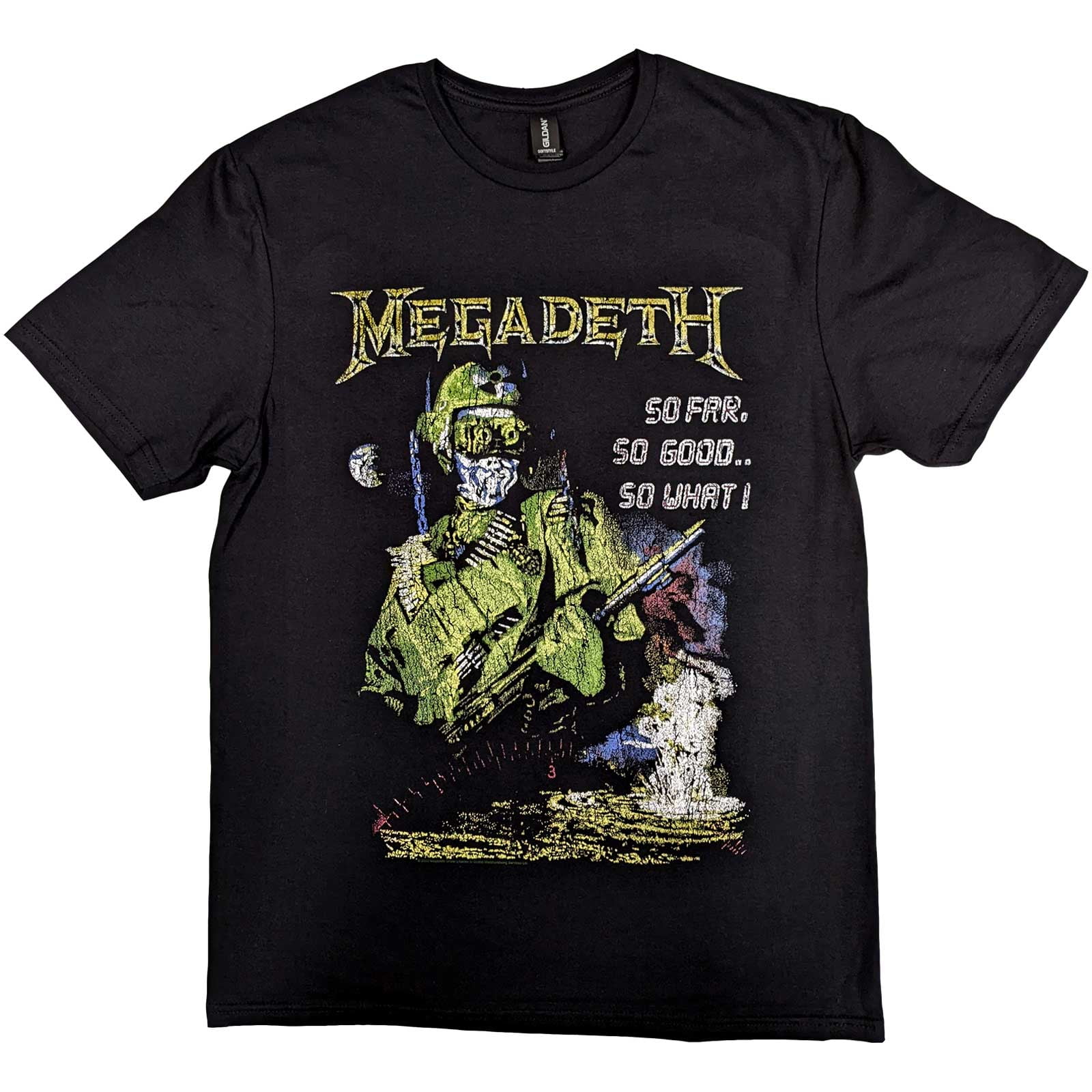 stykke tegnebog Menstruation Megadeth Unisex T-Shirt: SFSGSW Explosion Vintage - Walmart.com