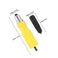 thumbnail image 2 of OUNONA Rivet Tool Adapter 1 Set for Electric Rivet Adapter Assorted Color Plastic Alloy Steel, 2 of 8