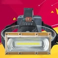 thumbnail image 3 of Bearachild Linterna frontal recargable potente brillo regulable ajustable lámpara de cabeza herramienta de iluminación para senderismo al aire Iluminación y accesorios con 3 baterías, 3 of 6