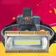 thumbnail image 5 of Cateissary Linterna frontal impermeable portátil recargable linterna frontal ajustable lámpara de cabeza nocturna para acampar al aire libre Iluminación y accesorios con 3 baterías, 5 of 6