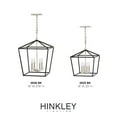 thumbnail image 5 of Hinkley Lighting - Stinson - 4 Light Large Open Frame Chandelier in Transitional, 5 of 6
