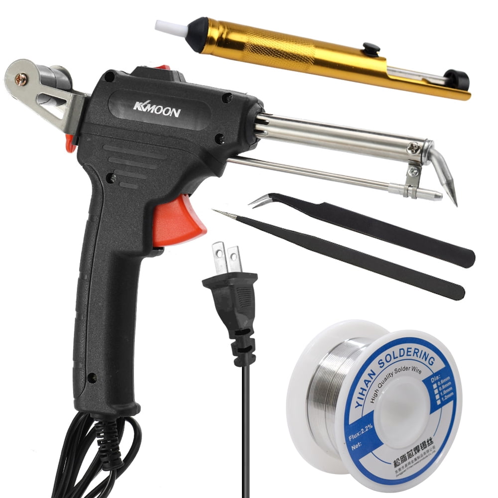 14PC 110//220V Practical Electric Soldering Iron Welding Kit Solder Wire Tweezers