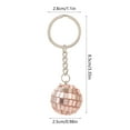 thumbnail image 3 of WEGFTDUOP Ball Keychain Holiday Gift Box Ball Bag Car Key Ring Pendant Christmas Holiday Products, 3 of 6