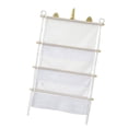 thumbnail image 2 of Organizador de juguetes para colgar en la pared Strade Fareast Limited bolsa de red de almacenamiento de juguetes de peluche decoración minimalista blanca, 2 of 8