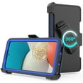 thumbnail image 5 of NIFFPD Samsung Galaxy A53 5G Case with Screen Protector Full-Body Shockproof Phone Case for Galaxy A53 5G with Belt-Clip Holster Blue&Blue, 5 of 7