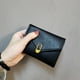 thumbnail image 4 of Guardurnaity Monedero pequeño y elegante para mujer, adecuado para todas las edades, cartera triple, carteras para mujer, monedero pequeño Bolsas de mensajero y de hombro Gris claro, 4 of 6