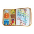 thumbnail image 4 of Tablero ocupado Montessori, actividades preescolares, juguete sensorial preescolar educativo, tablero sensorial para desarrollar habilidades básicas Baoblaze Tablero ocupado Montessori, 4 of 8