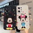 thumbnail image 2 of Case For OPPO FIND X6 X3 REALME X7 X50 RENO 2 4Z 4 6 Lite 5Z 5F 4G 5G PRO Liquid Silicone Case Mickey Minnie Mouse Cartoon, 2 of 5