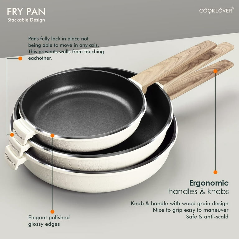  COOKLOVER Non-stick induction cookware set -pack -13