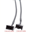 thumbnail image 3 of USB to 3-Pin / 4-Pin PWM 5V USB Sleeved Fan Power Adapter Cable Case Fan Adapter Connector Cable with on Switch, 3 of 7