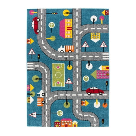 Ladole Rugs Adorable Cute Durable Soft Modern Moda Collection Kids Ladole Rugs Adorable Cute Durable Soft Modern Moda Collection Kids Area Rug Carpet With Cars And
