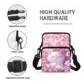 thumbnail image 7 of POLERO Cherry Blossom Cat Decoration 2 Layer Cell Phone Messenger Bag, Stretch Polyester Crossbody Bags with Zipper Pockets Crossbody Purse for Travel Outdoor, 7 of 7