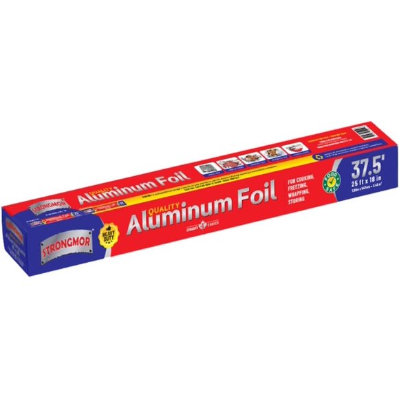 Papel de aluminio resistente de 25 x 18 pulgadas