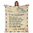 thumbnail image 2 of Friends Gift Comfortable Blanket Wrap Perfect Letter A Blanket for Family Lovers Home Textiles Multipurpose Blanket Soft Breathable Machine Washable All-Season Throw Blanket for Hot Sleepers, 2 of 4