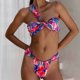 thumbnail image 1 of Traje de baño para mujer, moda, cómodo, estampado, bikini, traje de baño de color liso para mujer, conjuntos de bikinis, trajes de baño para mujer, 1 of 8