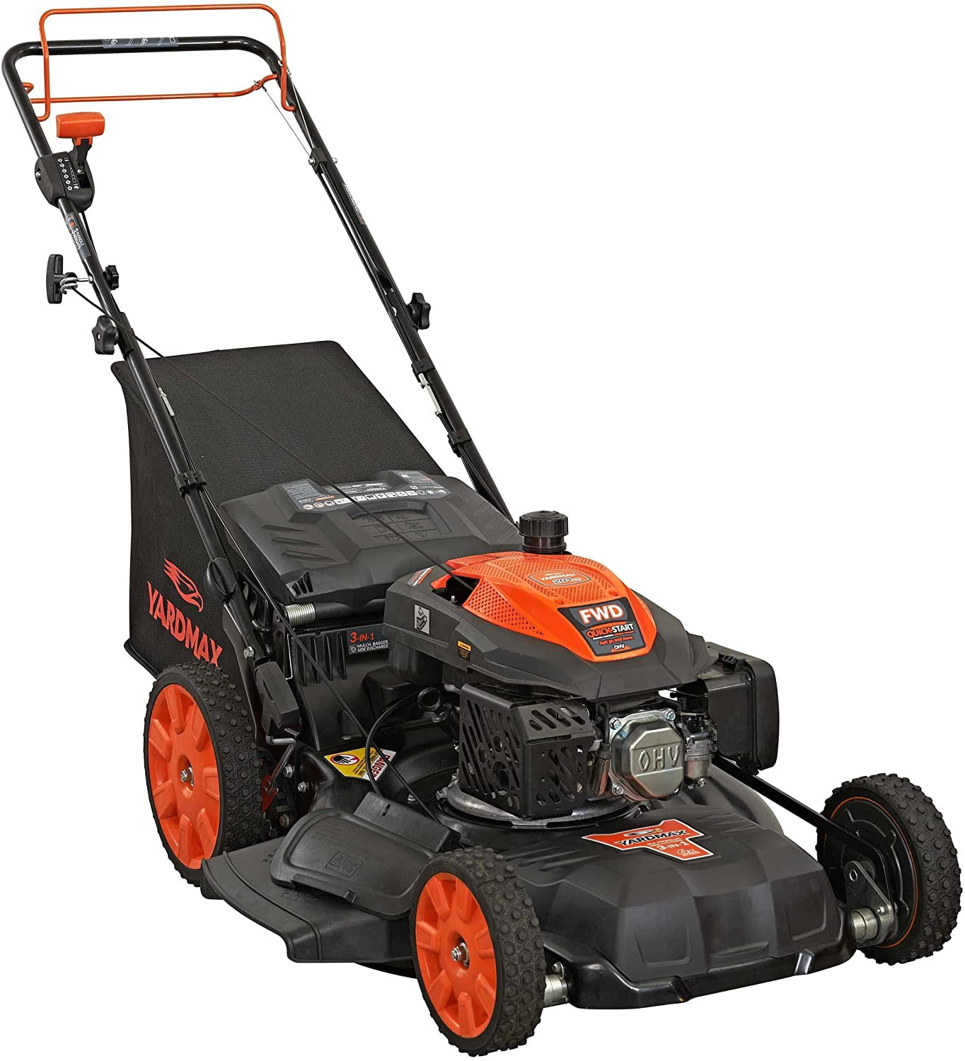 Gas powered lawn mowers at walmart sale