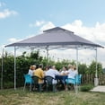 thumbnail image 2 of ABCCANOPY 13 ft x13 ft Outdoor Gazebo Pop up Sun Shade Canopy Tent, DarkGray, 2 of 6