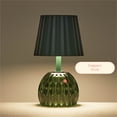thumbnail image 3 of Beautiful Portable Rechargeable Thyme Green Table Lamp by Drew Barrymore, 3 of 7
