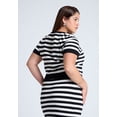 thumbnail image 3 of ELOQUII Women's Plus Size Fitted Sweater Top, 3 of 4